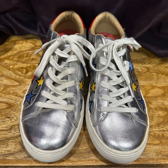 Skecher Street Rise Fit Metallic Stars Size 9.5 - Picture 2 of 16